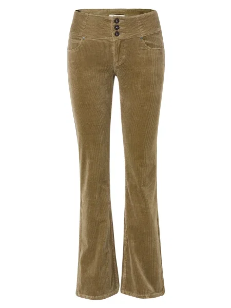 KOROSHI Jeans kaki