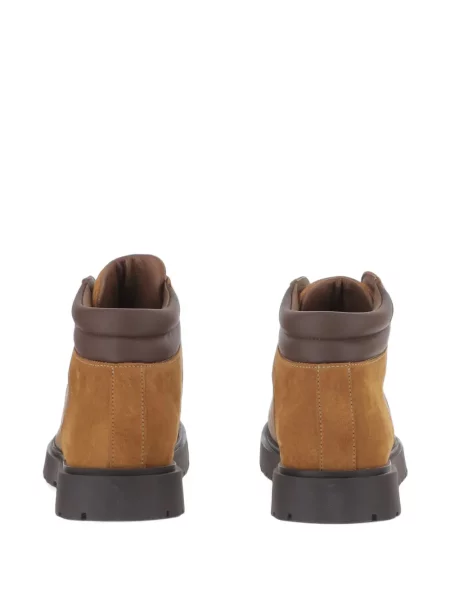 Botine Birkenstock din piele de căprioară maro