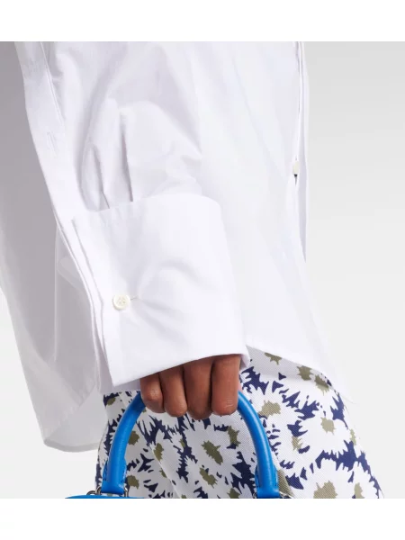 Srajca Jean Paul Gaultier poplin bela
