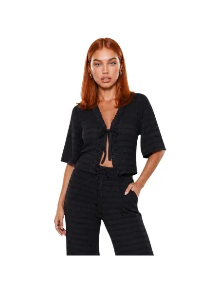 Cardigan I Am negru