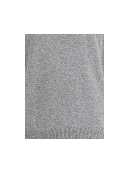 Sweter z golfem Brunello Cucinelli szary