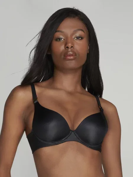 Agent Provocateur Melltartó PAIGE MOULDED BRA fekete
