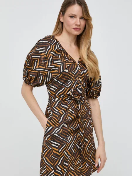 Weekend Max Mara rochie mini evazati maro