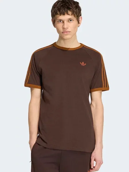 Adidas Originals kratka majica rjava