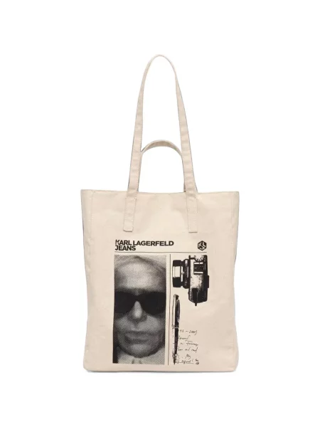 Geantă shopper Karl Lagerfeld Jeans cu imagine