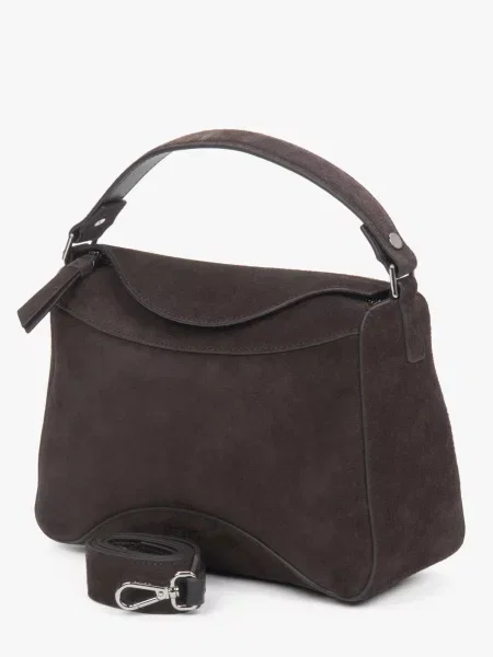 Estro Сумка Велюр коричневий
