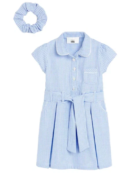Next Rochie albastru alb