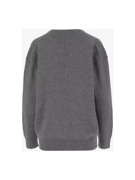 Sweter Jil Sander wełniany szary