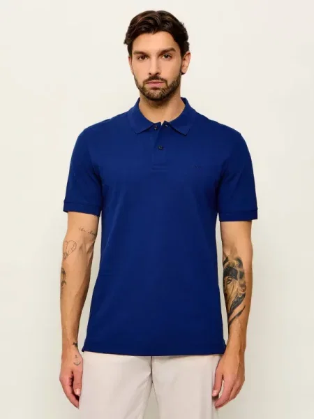 Tricou polo Boss Black negru