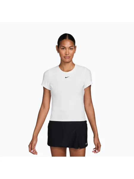 Tricou de tenis pentru femei Nike Victory Dri-Fit white/black alb
