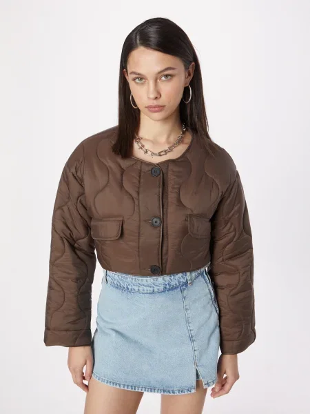 Nasty Gal Átmeneti dzseki csokoládé
