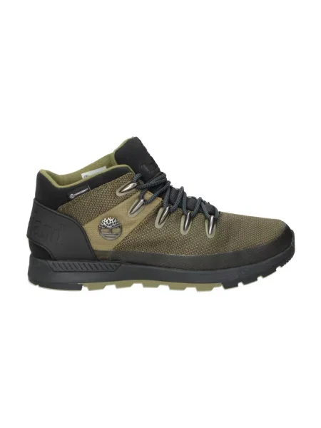 Timberland Obuwie Mężczyzna Wielobarwność 43 EU Skóra Sznurowane Botki zielone