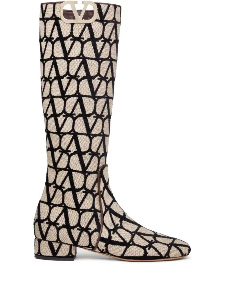 Botine Valentino Garavani din piele