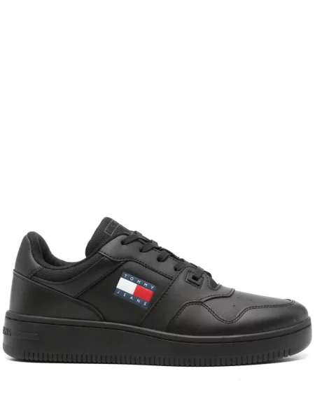 Sneakerși Tommy Jeans negru