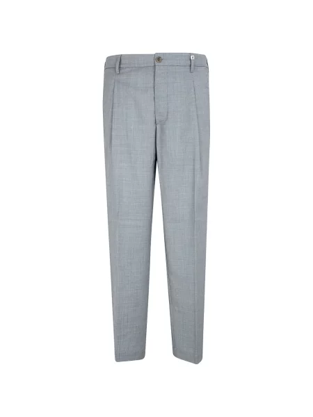 Pantaloni Myths de lână gri