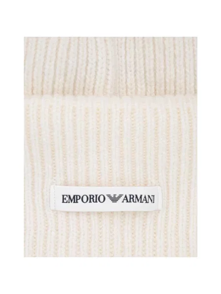 Czapka Emporio Armani beżowa