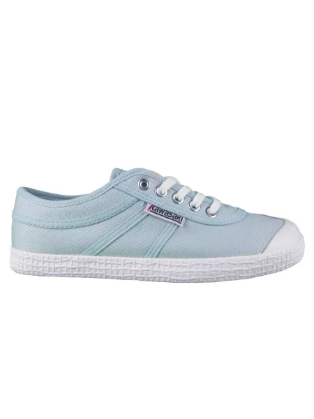 Sneakersy Kawasaki zamszowe szare