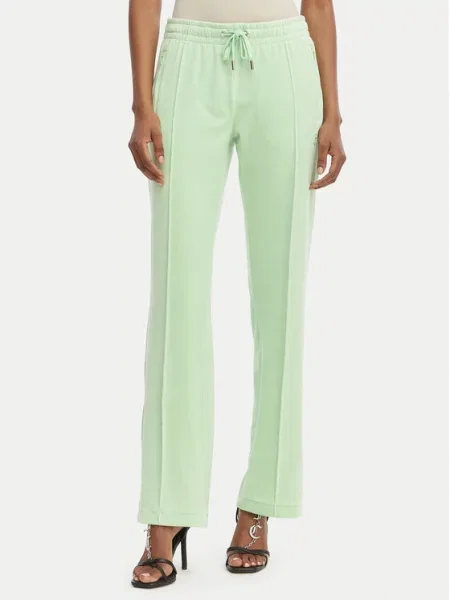 Juicy Couture Sportinės kelnės Tina Straight Leg žalia