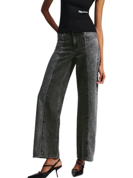 Blugi Karl Lagerfeld Jeans negru