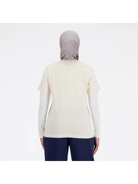 New balance Tricou Essentials bej alb