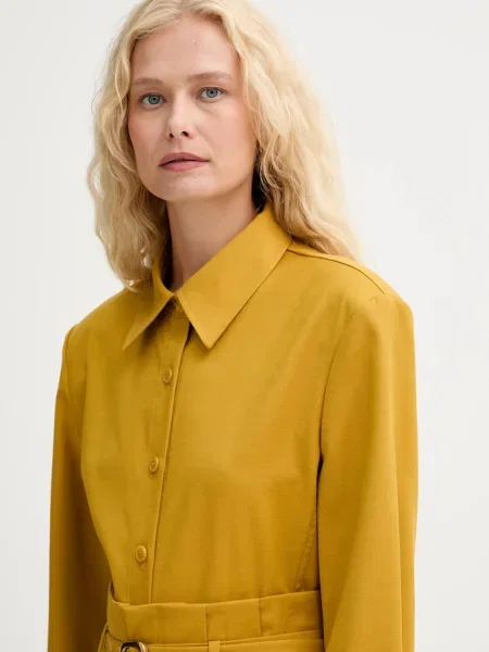 Isabelle Blanche gyapjú ing sárga