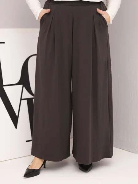 Pantaloni Kesi Włoski maro