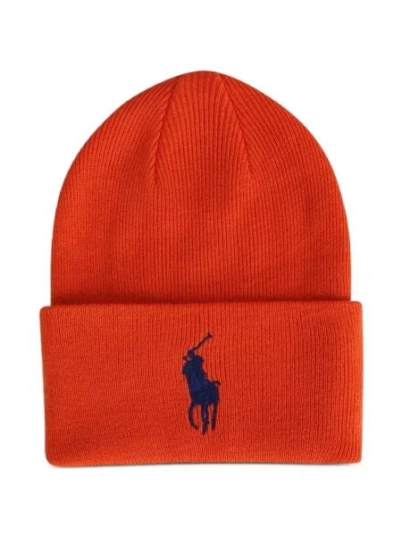 Čepice Polo Ralph Lauren oranžový
