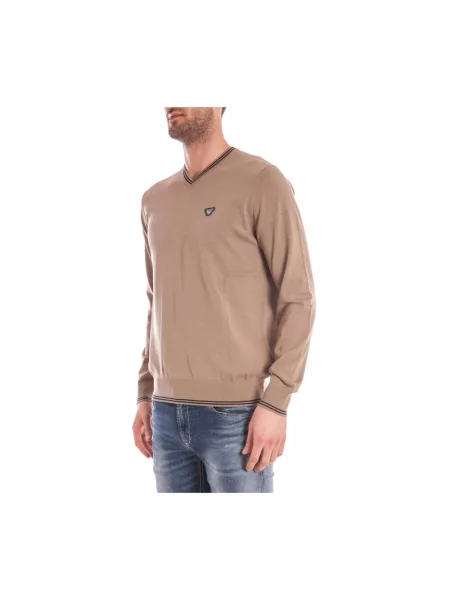 Sweter Armani Jeans beżowy