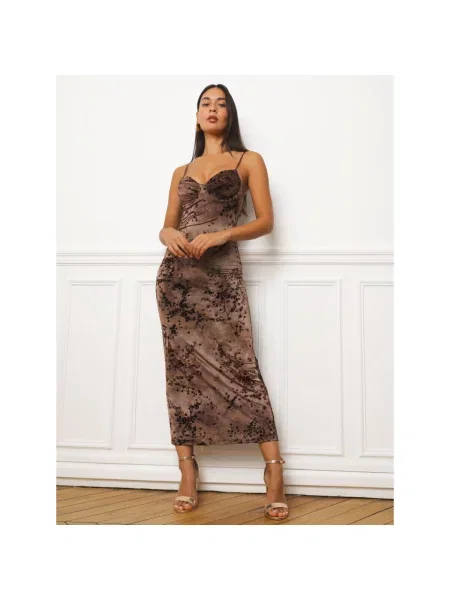 Rochie La Modeuse maro