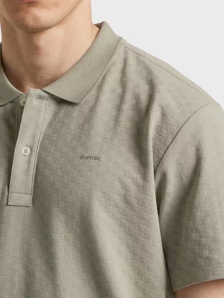 Поло G-star Raw сіре