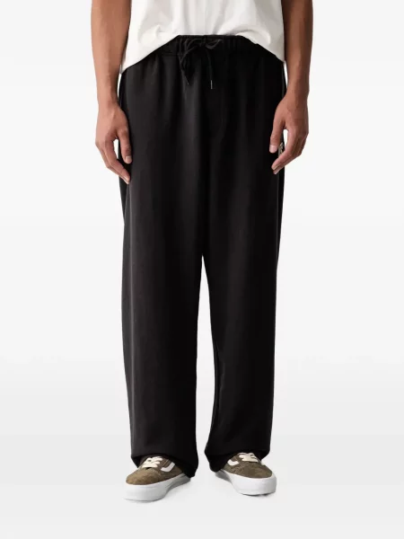 Pantaloni Vans stretch cu autograf negru