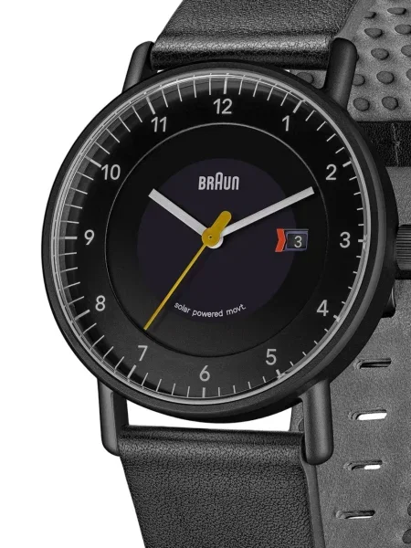Ceas Braun Watches din piele negru