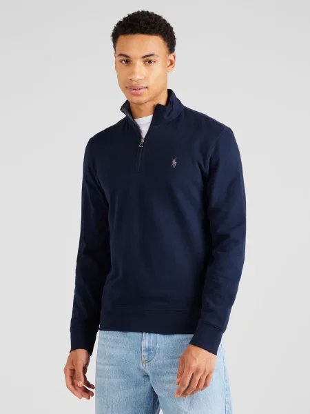 Polo Ralph Lauren Mikina tmavomodrá / svetlosivá