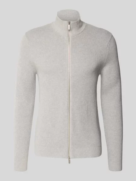 Kurtka z dzianiny o kroju regular fit z czystej bawełny model ‘DANE’ Selected Homme