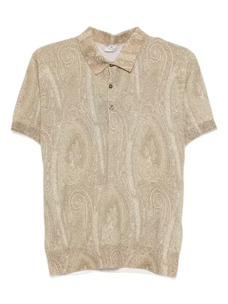Polo Etro cu model paisley