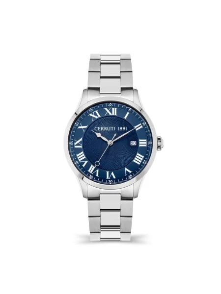CERRUTI Analogové hodinky Function watch Torcegno stříbrná