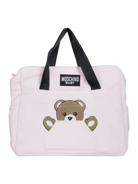 Torebka dziecięca Moschino różowa