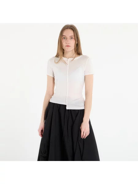 Tricou Dip Dye Fitted T-Shirt Chalk White XS alb