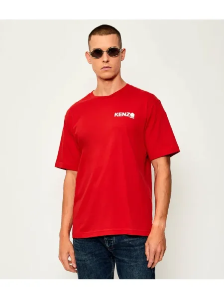 Kenzo Tricou BOKE FLOWER roșu
