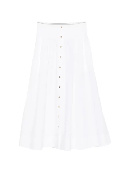 Fustă Tory Burch alb