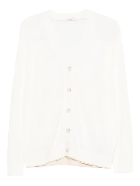 Cardigan Paolo Pecora alb