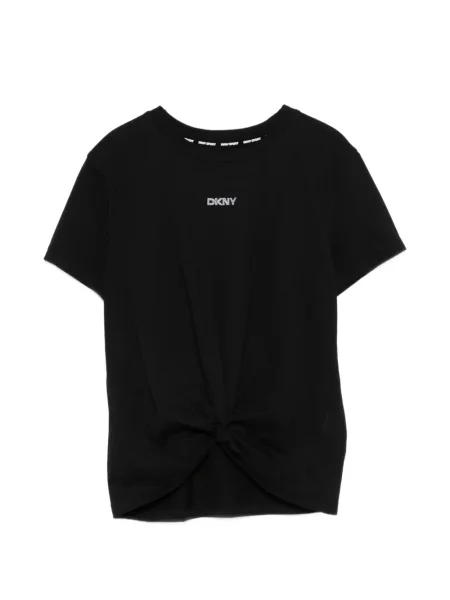 Tricou Dkny cu autograf negru