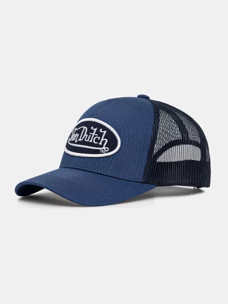 Шапка с козирка Von Dutch синьо