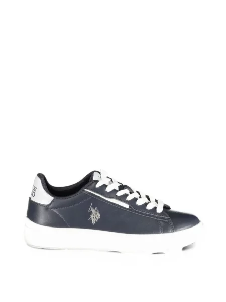 Маратонки U.s. Polo Assn. бродирани синьо