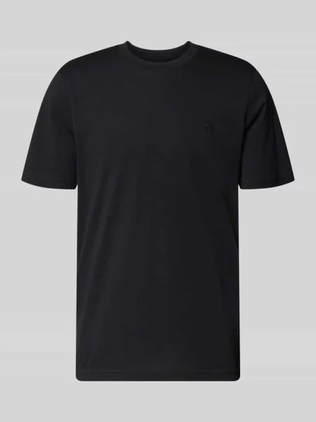 T-shirt w kroju regular fit z haftowanym logo Mcneal czarna