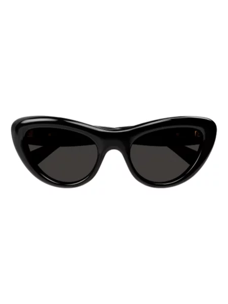 Okulary przeciwsłoneczne Bottega Veneta czarne
