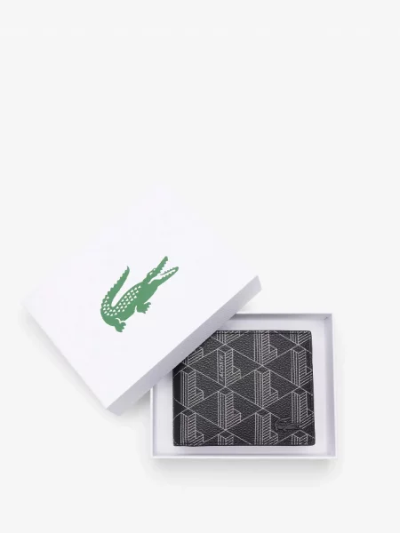 Гаманець Lacoste чорний