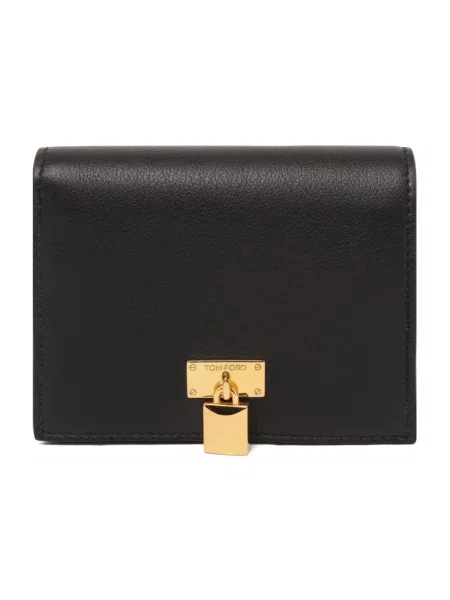 Kompaktowy portfel Tom Ford czarny