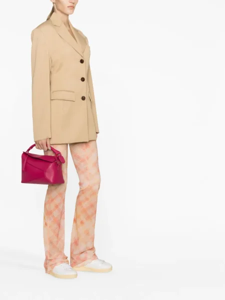 Geantă shopper Loewe din piele roz
