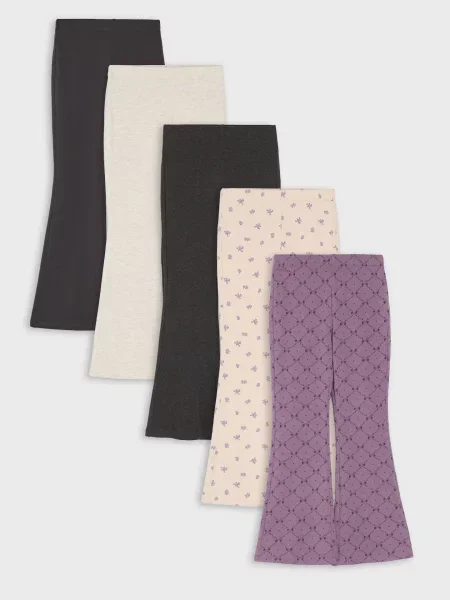 Sinsay legíny flare 5 pack vícebarevná